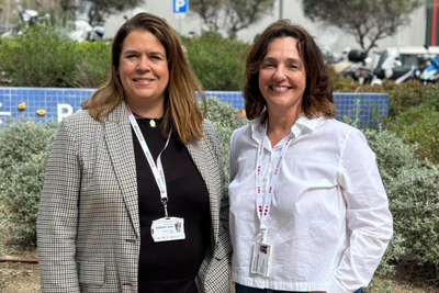 De izquierda a derecha Dra. Paula Casano y Dra. Carlota Rovira, investigadoras que han participado en el estudio.